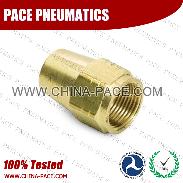 AB Series DOT air brake fittings For Copper Tubing, Nut, Parker Air brake compression fittings, DOT Brass Fittings, DOT Air Brake Fittings, DOT Approved Brass Air Fittings